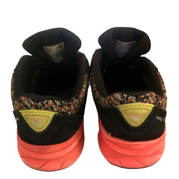 New Balance 990v5 Black Tahitian Pink Kids Sneakers 10 US - Picture 3 of 8